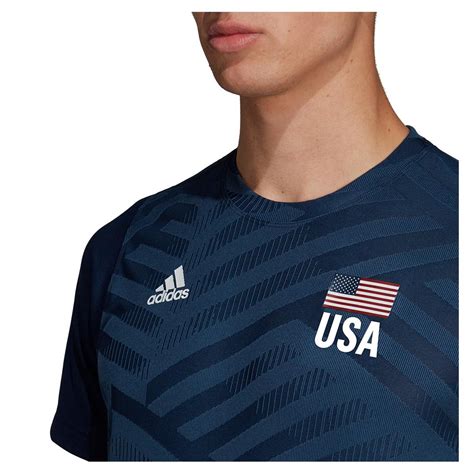 adidas men's usa volleyball replica tee|volleyball apparel for women.